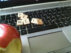 apple on computer